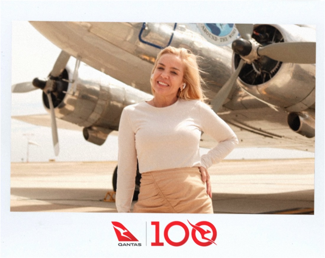 Qantas branded instant print