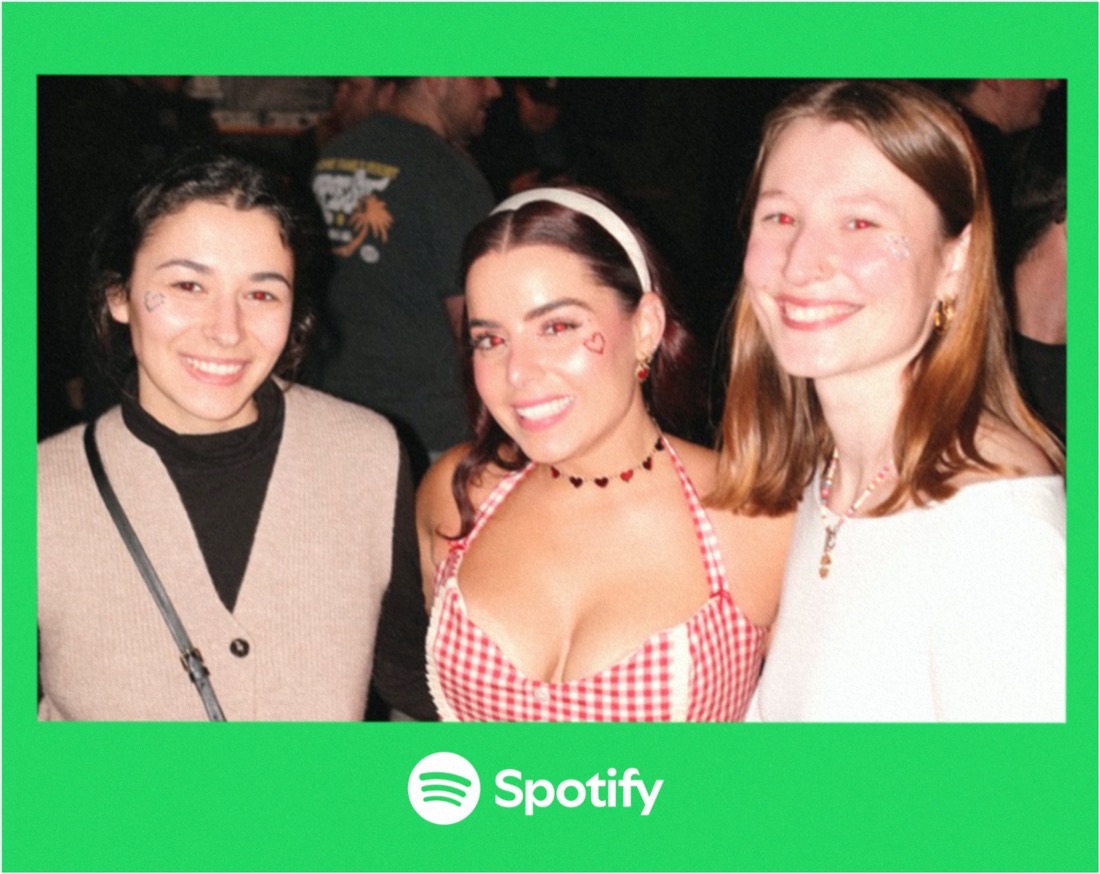 Spotify branded instant print